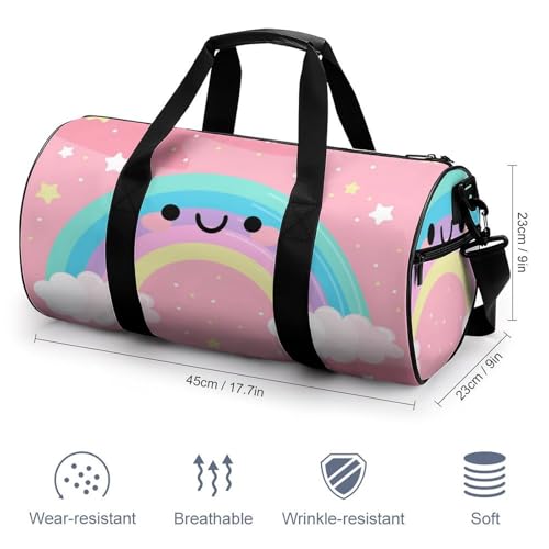 Sac de gym Étoile Arc-en-Ciel compact de 45cm pour ne plus manquer d'espace - 2
