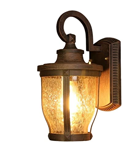Lampe murale créative européenne rétro et étanche pour décoration extérieure