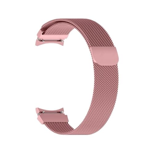 SRMVRNKNNK ���ԂȂ��~���m�o���h Fit For Samsung Fit For Galaxy Watch6 5 4 44mm 40mm 5pro 45mm �X�`�[���X�g���b�v�ɓK��(HPink,For Galaxy 6 44mm 40mm)