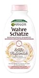 Garnier Wahre Schätze Beruhigendes Shampoo Sanfte Hafermilch für empfindliches Haar und sensible Kopfhaut; 250 ml