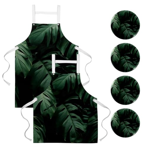Tablier de cuisine lot de 2 pour restaurant bistrot et bar