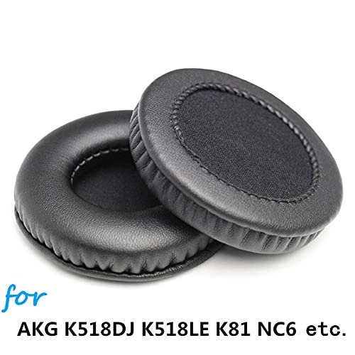 Image of MDR NC7 Headphone Earpads Replacement Ear Pads Cushion Compatible with Philips SHB3060 Sony MDR-NC6 MDR NC6 MDR-NC8 AKG K518 K81 Noise Canceling Headsets, Black