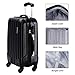 Goplus 3Pcs Luggage Set, Hardshell Travel Suitcase, 20