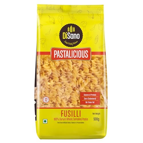 Disano Pastalicious 100% Durum Wheat Fusilli Pasta, 1Kg