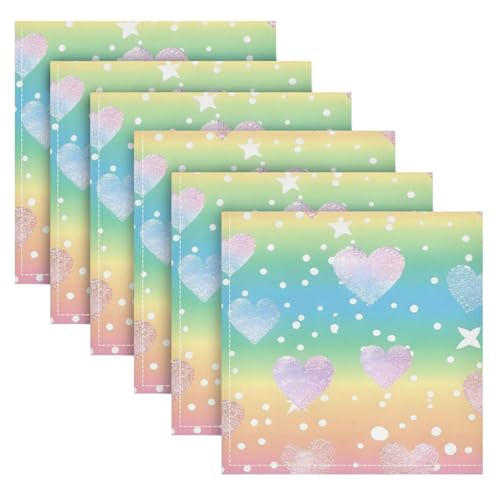 Set de 6 Servilletas de Tela de Poliéster 20x20 pulg miniatura 2