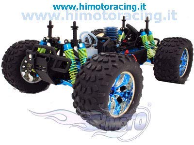 HIMOTO Viper XST 1/10 off-Road Modello A Scoppio Upgrade con RADIOCOMANDO 2.4GHZ 4WD RTR