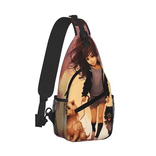 Mochila bandolera tipo Crossbody para senderismo y viaje miniatura 2