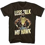 100% Cotton Mr. T Mo\'Hawk Dark Chocolate T Shirt Chocolote XL