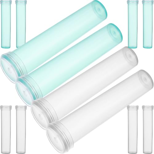 ANDRESLAD Tubi Per Fiori in Plastica Riutilizzabili Con Coperchio Per Conservare Acqua Nutrienti Adatti Per Decorazioni Floreali Domestiche e Conservazione Quotidiana Dei Fiori