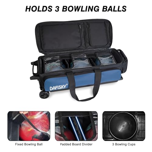 DAFISKY ボールボウリングバッグ 3個セット