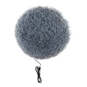 IndyDukaan Electric Puppy Pet Heating Pad Heater Pet Bed Thermal Mat Chew Resis Gray