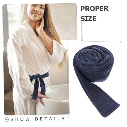 Polyester Bathrobe Tie Replacement Belt Thick Soft Robe Belt for Hotel Home Use and Comfortable Replacement Bathrobe Accessory4