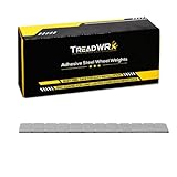 TREADWRX Gray Adhesive Stick On Wheel Weights 1/4oz (.25oz) 576 Pc Non-Scratch Tire Balance Weights for Car Motorcycle Rim Repair Strong Grip Smooth Handling Fast Install No Tools Needed