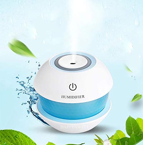 Magic Diamond Cool Mist Humidifiers Essential Oil Diffuser Air Humidifier with Led Night Light Colorful Change for Car Office (Multi Color)-image-3