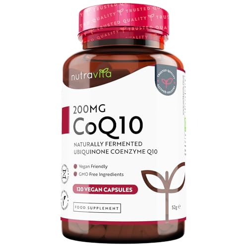 Nutravita CoQ10 200mg Vegan Capsules