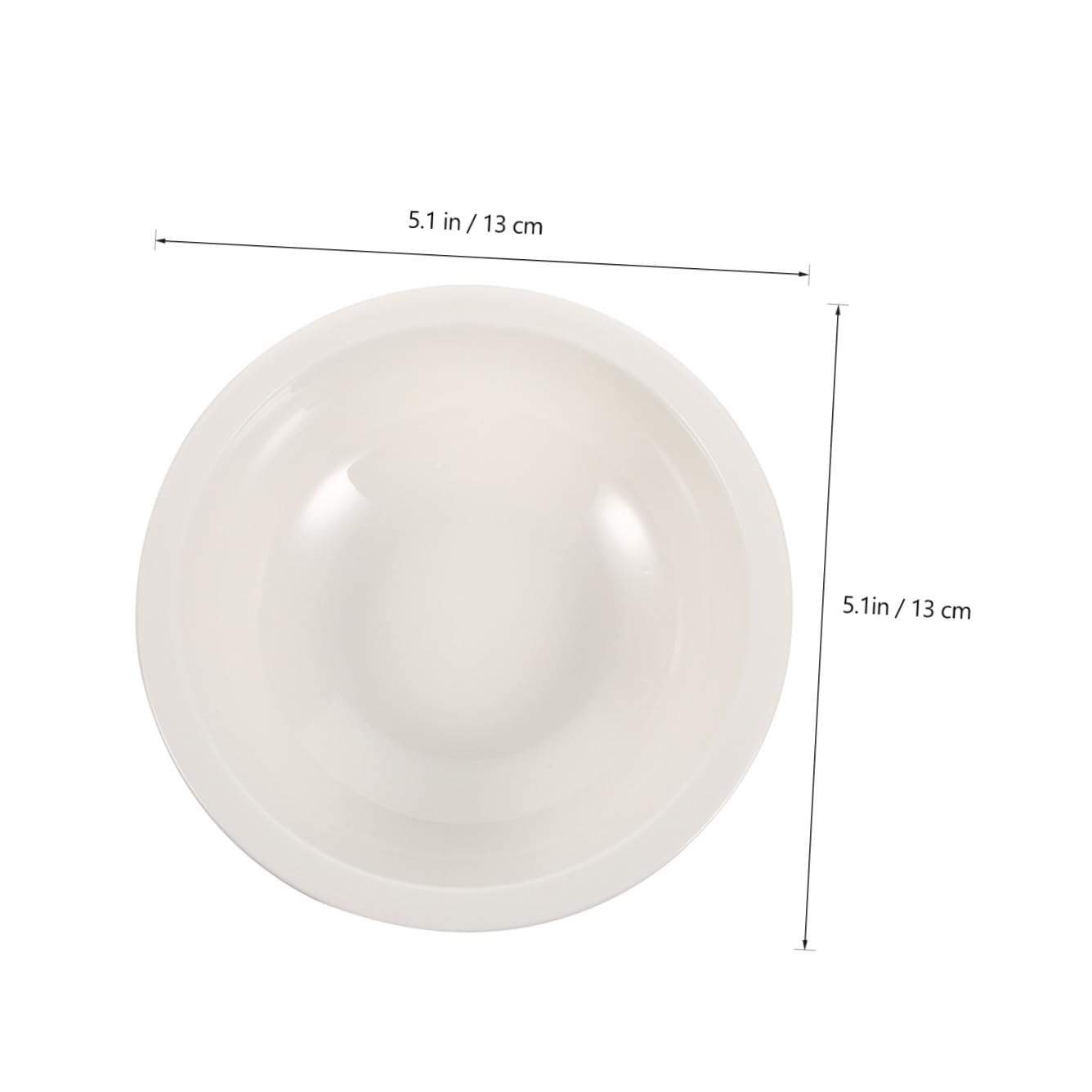 Tazón para Mascotas de Cerámica Blanco Antideslizante 2 Piezas | Fácil de Limpiar, Diseño Simple, para Gato y Perro, Suministros para Mascotas
