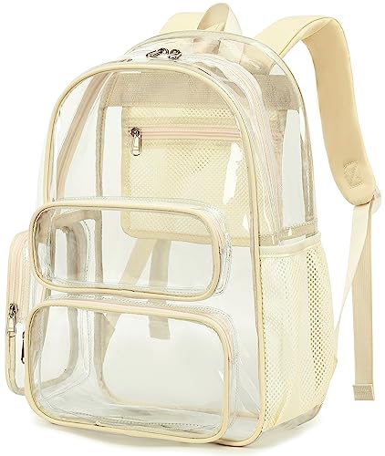 Camtop Clear Backpack Heavy Duty Pvc Transparent Bag See Through Bookbag For Student School Work Festival Sport Travel thumb #6