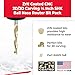 Amana Tool AMS-148 4-Pc CNC 2D and 3D Carving Ball Nose ZrN Coated SC 1/4 Inch SHK Router Bit Collection Includes 46280 (1/32) 46282 (1/16) 46286 (1/8) & 46294 (1/4 D.)