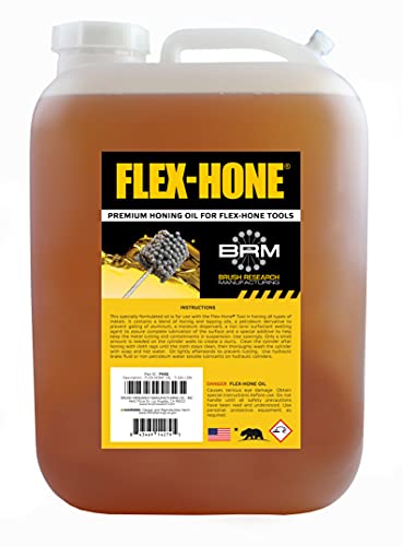 Image of Brush Research FH5G FLEX-HONE Oil, Specially Formulated Honing Oil, 5 Gallon Bottle (640 fl oz)