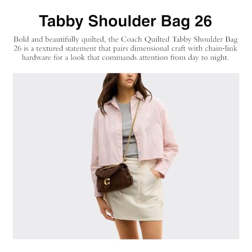 Image of Coach Women's Soft Quilted Tabby Shoulder Bag