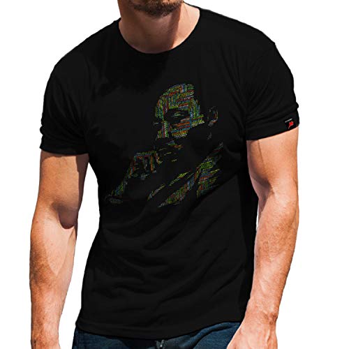 T-shirt de combat King Jr Martin Luther 32184 noir contre l'inconfort