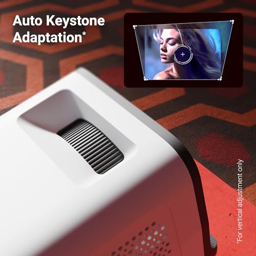 Image of Zebronics Android Smart LED Projector, 4K UHD Support, 4000 Lumens, 100 inch Screen Size, 240 Tiltable, Auto Keystone, OTT Apps (Netflix, Prime), Miracast, WiFi, BT v5.4, HDMI, USB (Pixaplay 35)