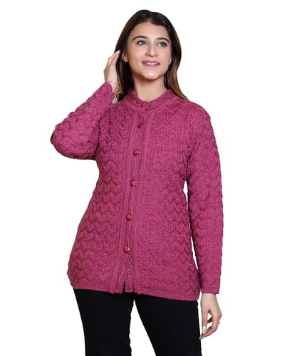 Image of Grand Line Winter wear Acrylic Lady Cardigan /Sweater for Casual and Evening outings