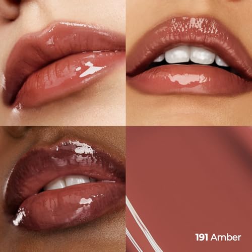 Image of Laka Fruity Glam Tint | Glowing Korean Lip Tint with Hydrating Lightweight Texture | Buildable Color, Non-Sticky High Shine Gloss | K-Beauty Korean Makeup | #191 Amber, 0.15oz
