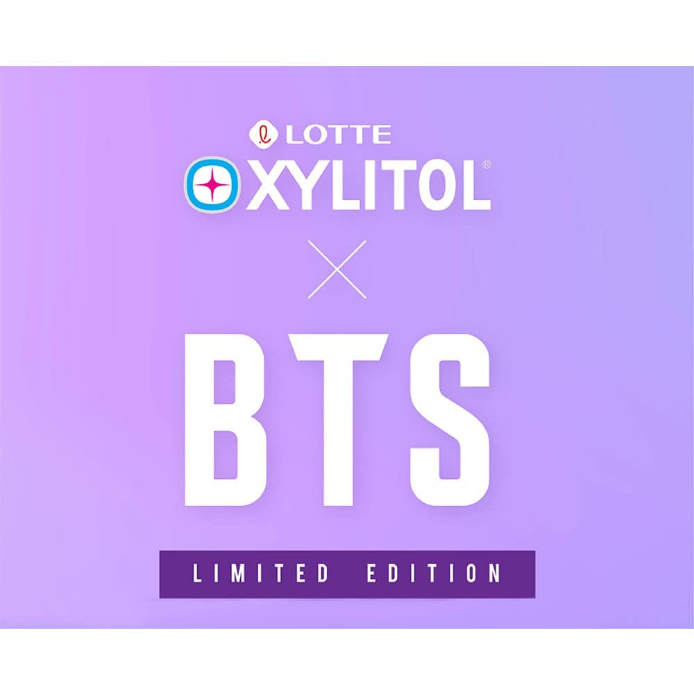Bangtan Xylitol X BTS Limited Edition Big Purple Mix 154g 3 Packs