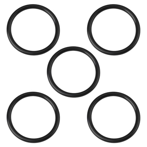 EMSea 5 Stück Ölablassschraube O-Ring Ölablassmutter Bolzen Gummidichtung 33,5 X 3,55 Mm Ersatz 93210-347A1 Kompatibel mit Yamaha YZF R125 WR125X