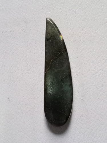 Cabochon labradorite violette 55x14mm pour création de bijoux