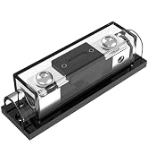 ANL Fuse Holder, Malictele 150Amp Fuse with 0/2/4 Gauge AWG Inline ANL Fuse Holder Car Audio ANL ...