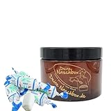 Deine Naschbox | Zuckerfreie Pfefferminz Toffee Bonbons | 200g Pot | Pöttchen - für Unterwegs,Party, Candybar & als Geschenk - Weiche Karamellen