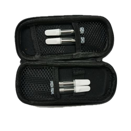 PAILEER Hard Zipper Travel Case, Carrying Case Fits for 4Pcs 1ML Cartridges Organizer Storage Case Travel Storage case for Your Pocket or Bag