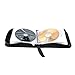 BlueCubi 80 Capacity Portable CD DVD Wallet Binder Book Sleeves Disc Storage Bag Car Use Carrying Case