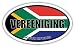 3 Pack 2x3 inches | Vereeniging South Africa Flag Oval Sticker Construction Toolbox, Hardhat, Lunchbox, Helmet, Mechanic, Luggage
