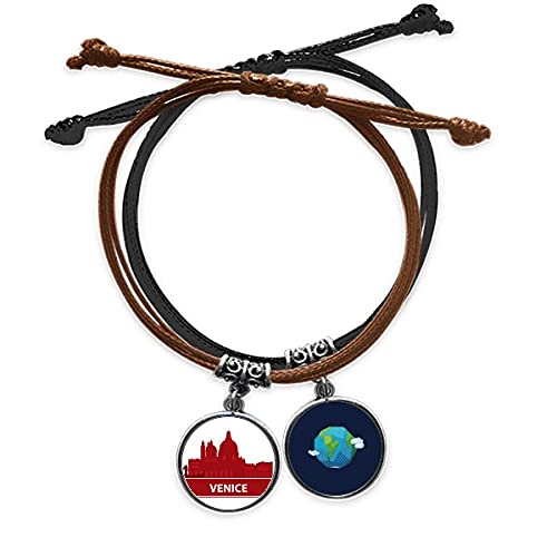 Pulsera de cuerda Venecia Italia el detalle perfecto con significado