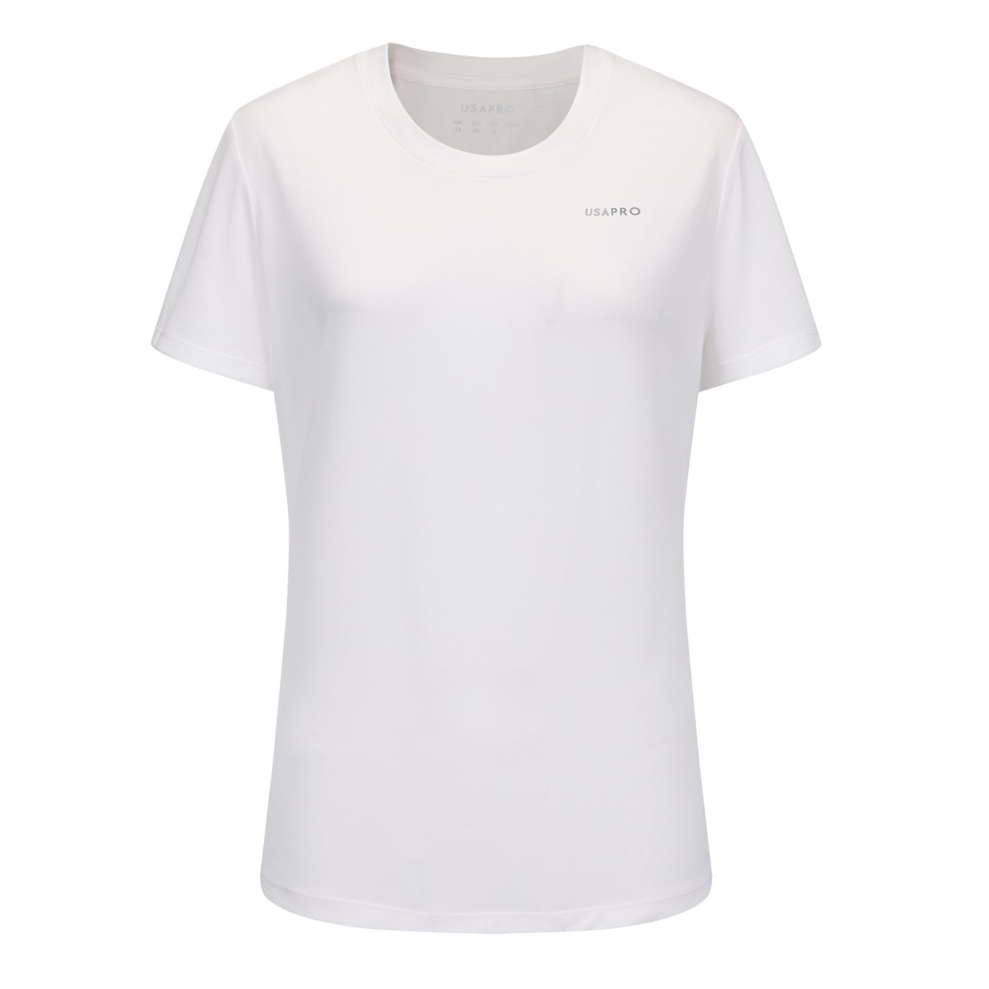 USA Pro Womens Tech C T-Shirt White 8