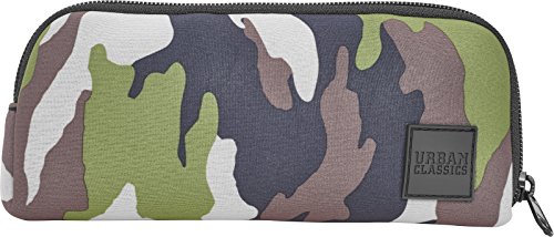Preisvergleich Produktbild Urban Classics Pencil Pouch Federmäppchen, 20 cm, Green Camo