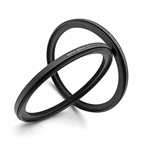 95 To 82Mm Metal Step Rings, 95Mm To 82Mm Step Down Ring Filter Ring Adapter For 95Mm Camera Lens & 82Mm Uv Cpl Nd Filters Hoods Caps Lingofoto #TOP5