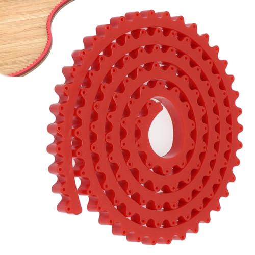 BEASAFY 2 m de plantilla curva flexible, regla curva flexible para carpintería precisa, plantilla de fresado, molduras de madera con accionamiento por engranajes para carpintería