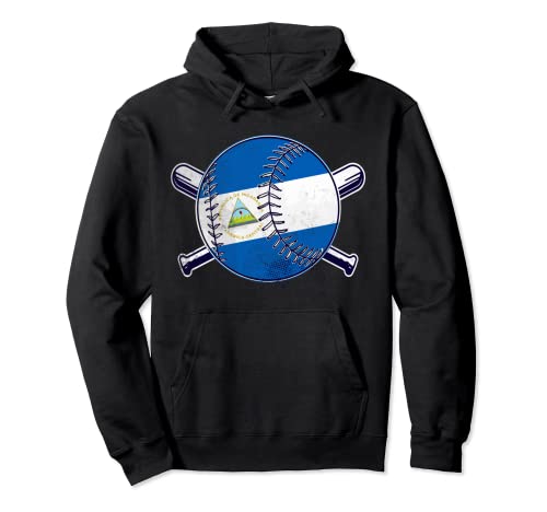 Equipo de béisbol nicaragüense deportivo de béisbol Sudadera con Capucha