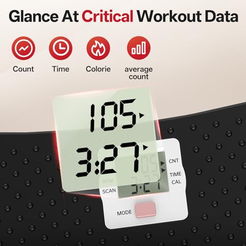 PASYOU Balance Board for Adults, Rock Stepper for Exercise at Home, Simulate Ski Machine with Resistance Band & LCD Display, 330lbs Weight Capacity, Ski Balance Trainer for Full Body by PASYOU - Used condition - Image 8