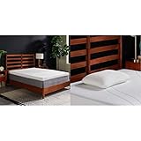 TEMPUR-Adapt (Supreme) 3' Memory Foam Mattress Topper and Tempur-Pedic Memory Foam Symphony Pillow Luxury Soft Feel, Standard, White