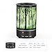Hituiter Wax Melt Warmer for Scented Wax with Timer LED Colors Charging Lighting Oil lamp Wax Melts Burner Electric Melter Candle Warmer Classic Black Forest Design for Fragrance Home Décor,Gifts
