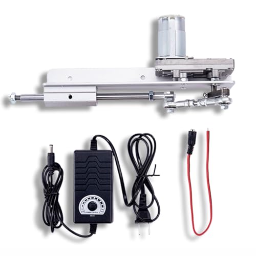SICWEDIM Actionneur linéaire à cycle alternatif, actionneurs de mouvement linéaire, distance télescopique réglable 2-8 cm, vitesse 20-120 fois/min en option, pour machine à point d'écran, test de