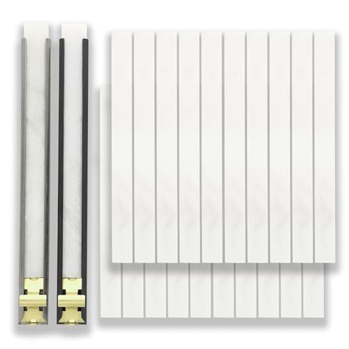 Gutimore Thin Flat Soapstone Holder 2pcs with 22pcs Flat Soapstone Refills 1/16 for Welding and Welders Perfect for Marking on Steel Aluminum and Cast Iron