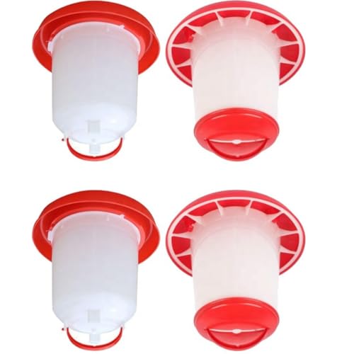Image of TM&W-semi auto Small Birds' Feeder 1.5kg Drinker 1.5 LTR =4 pcs,