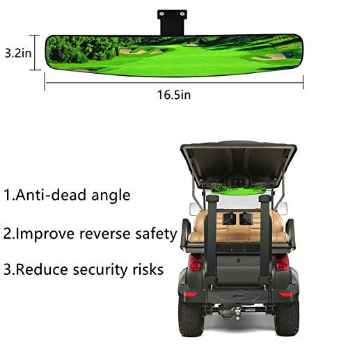 Wlood Golf Cart Side Mirror And Central Mirror (Golf Cart View Mirrors) #TOP3