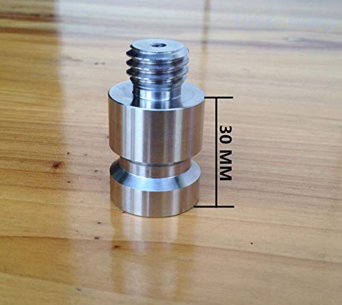 New Stainless Steel 30mm High G.P.S RTK Adapter/Prism Adapter - 5/8 x 11 Thread